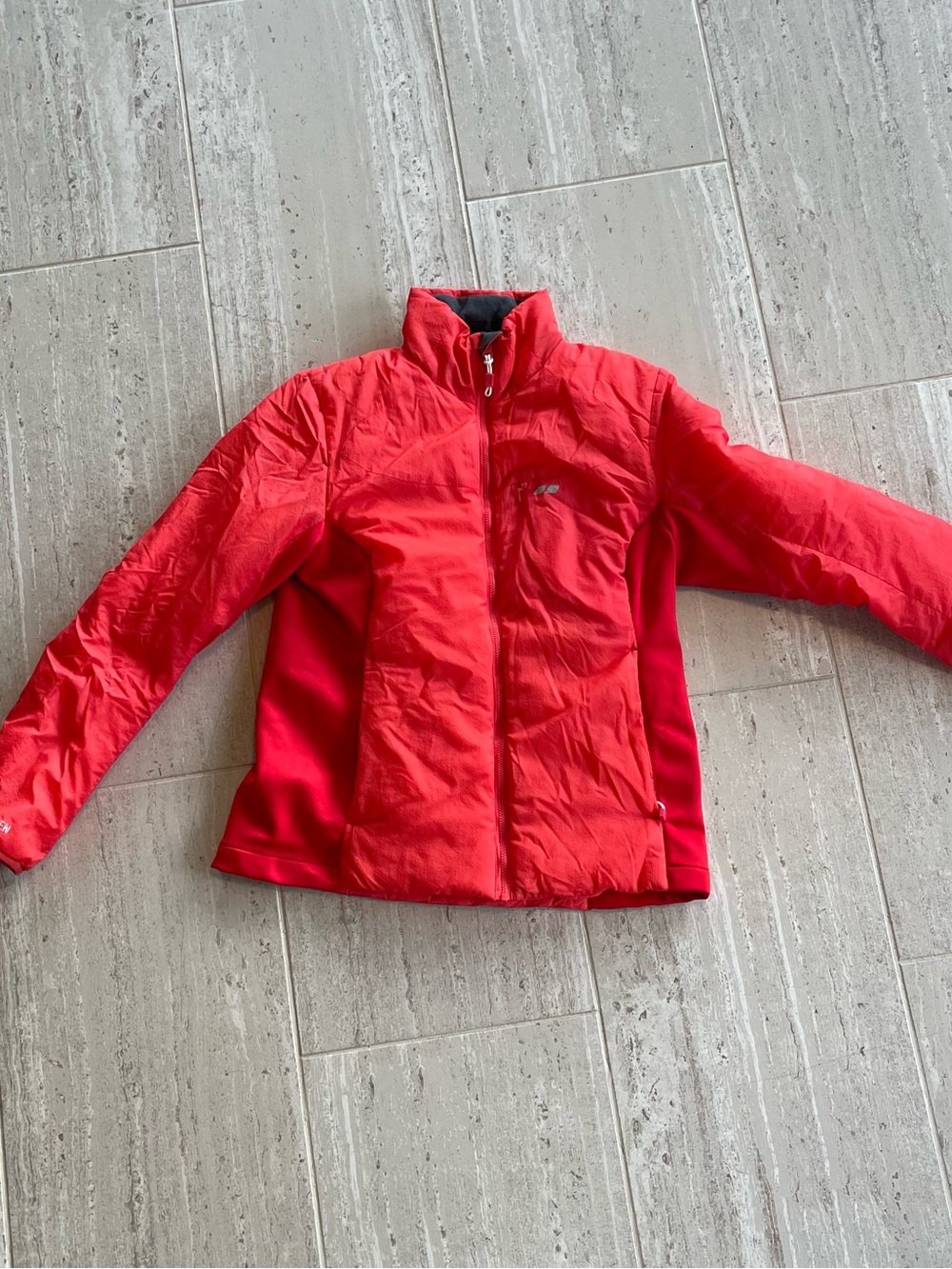 Koppen primaloft women’s quilted insulated puffer jacket red medium
